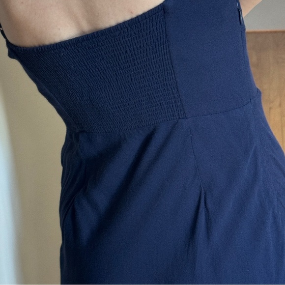 ARITZIA WILFRED Navy Blue Strapped Dress in size 4 - Picture 9 of 13